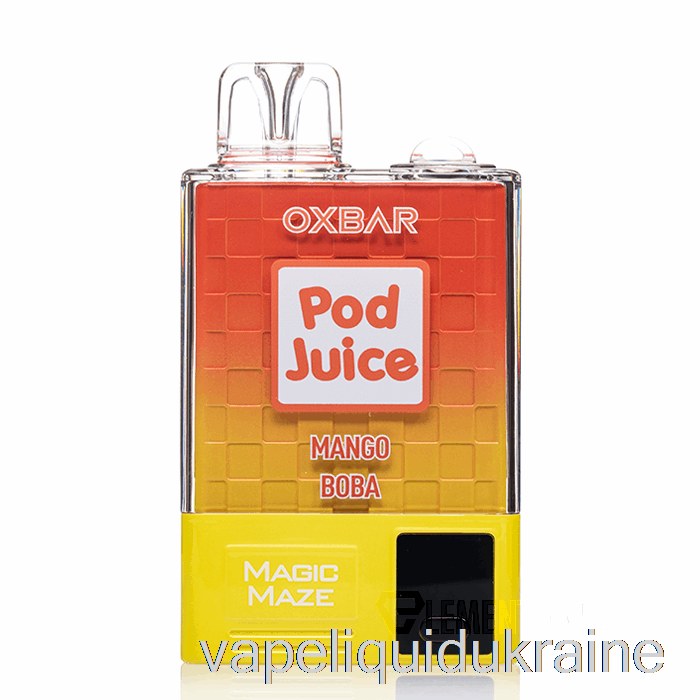 Vape Liquid Ukraine OXBAR Magic Maze Pro 10000 Disposable Mango Boba - Pod Juice